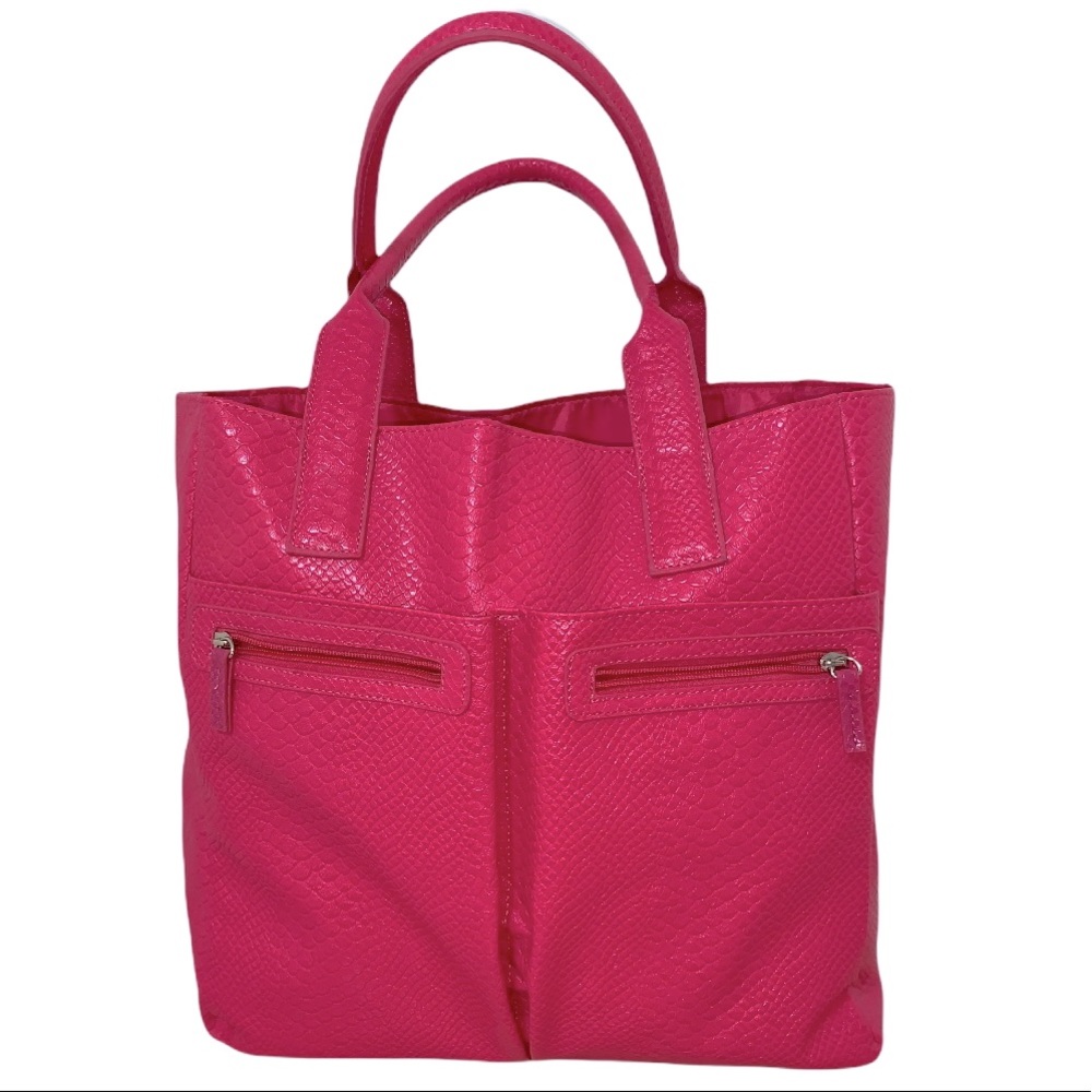 Neiman Marcus large pink tote bag